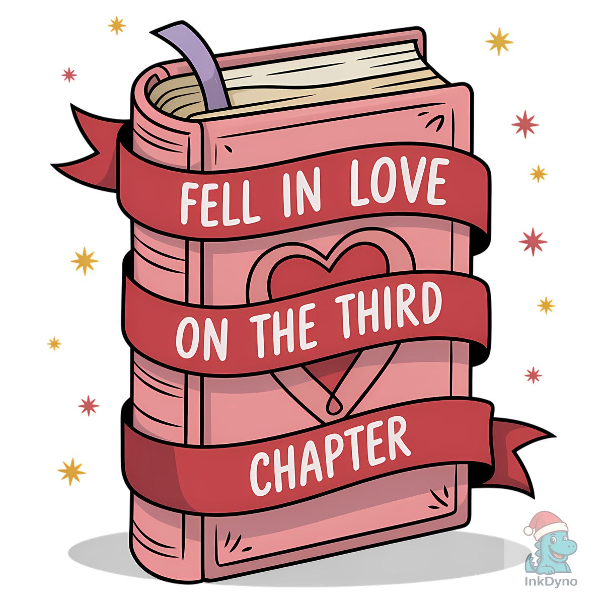 Romantic Book Love Chapter Art