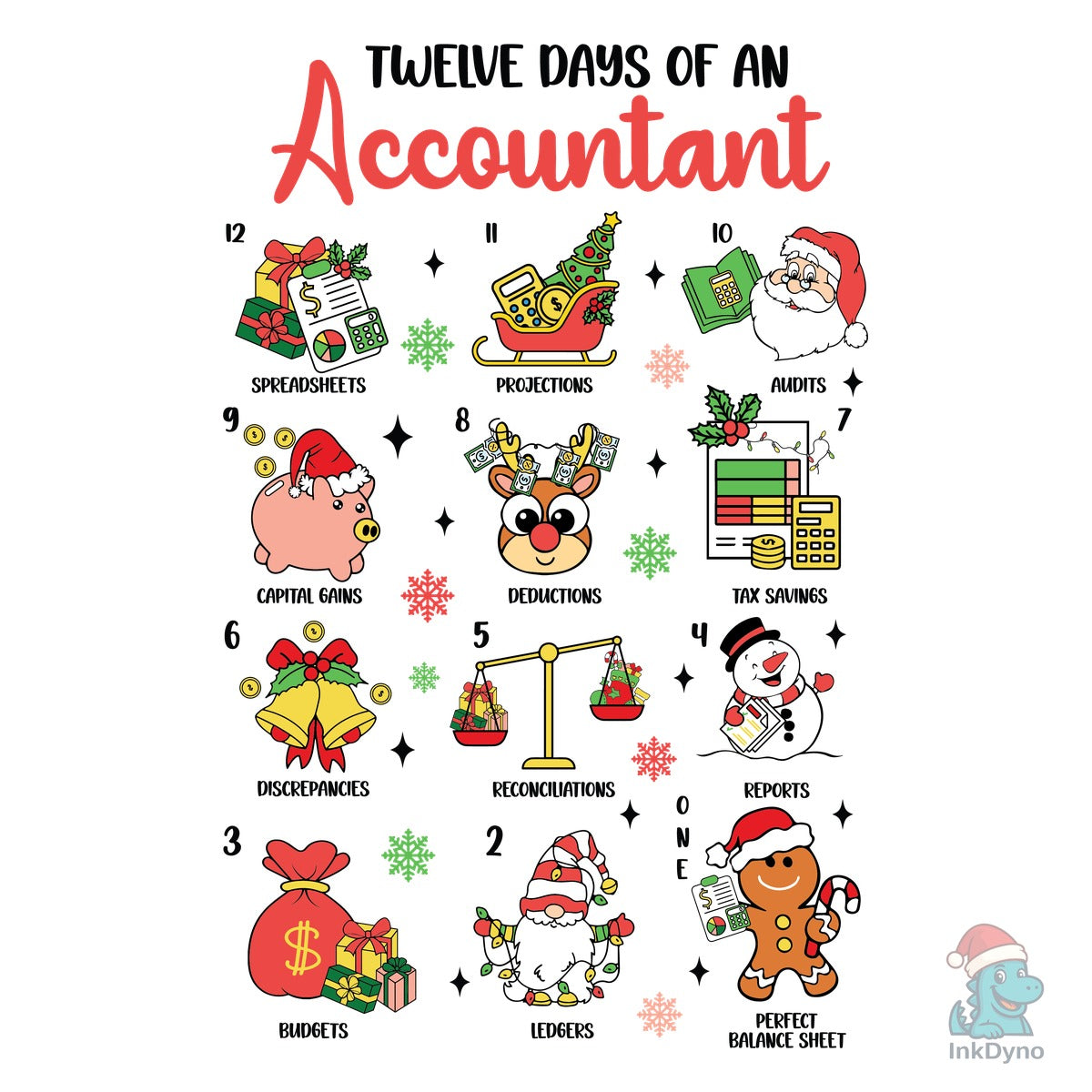Twelve Days of an Accountant