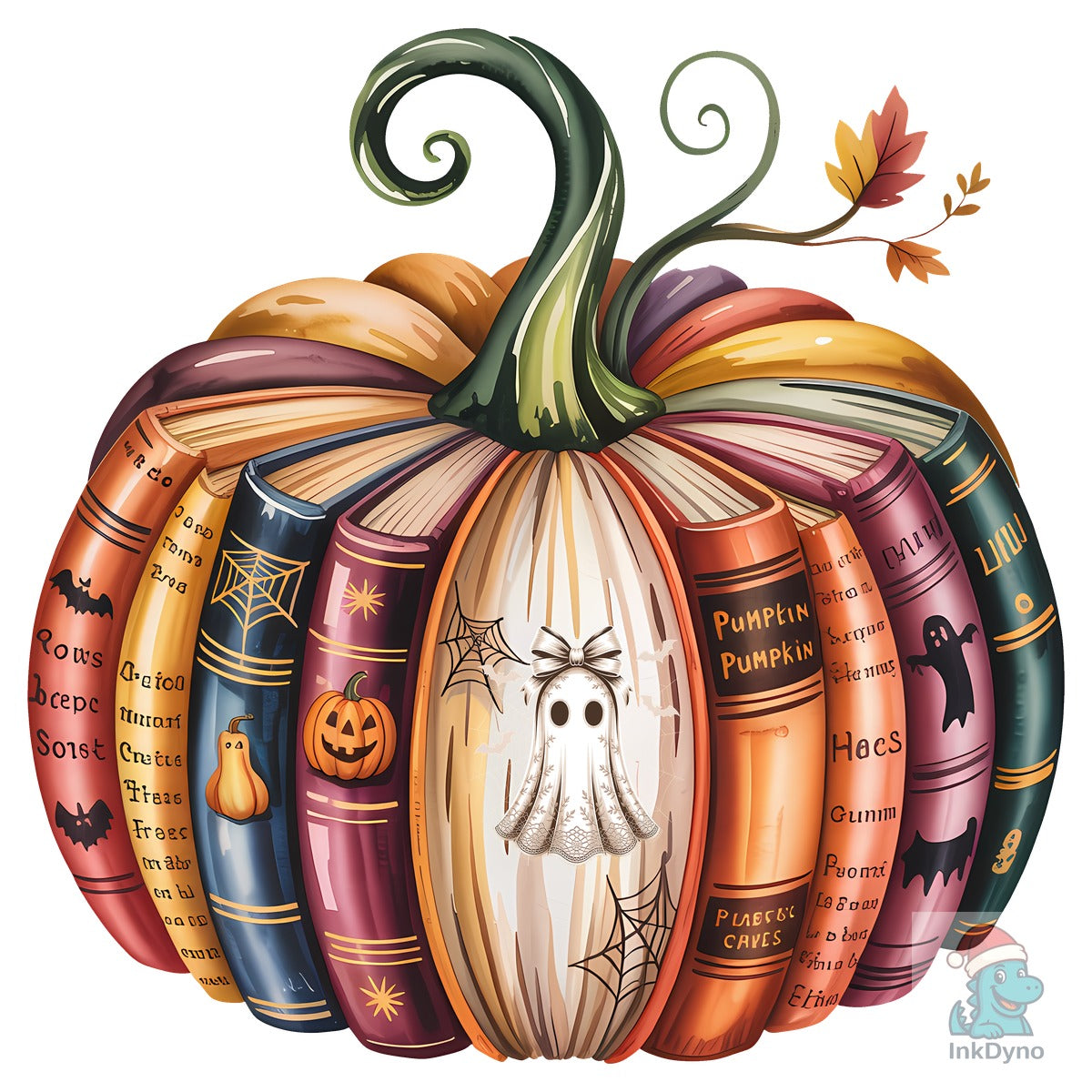 Book Pumpkin Halloween T-shirt