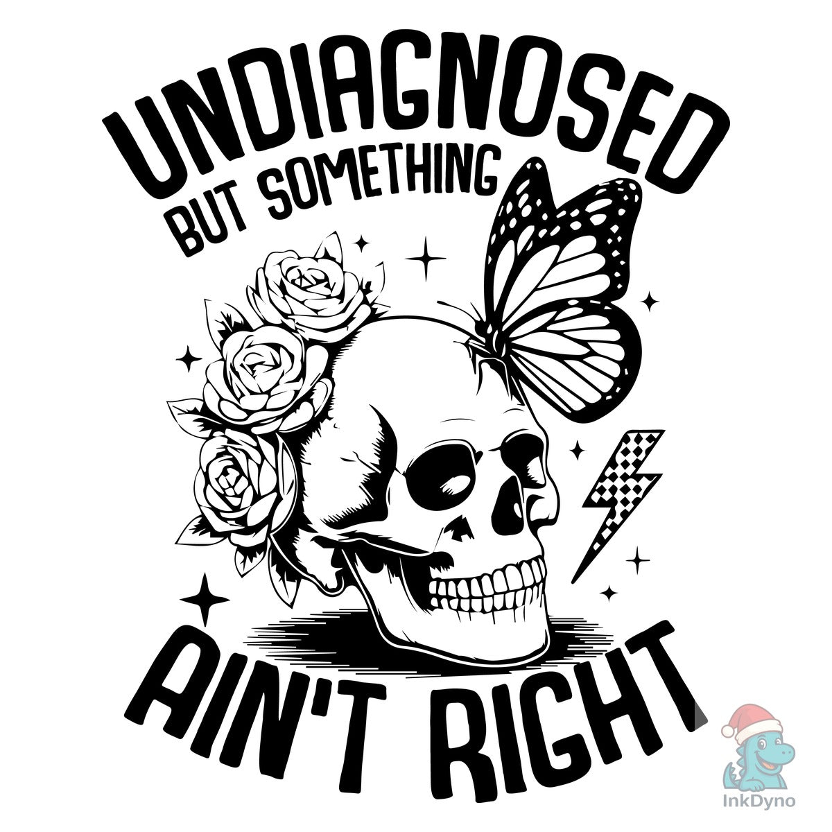 Ross Flower Butterfly Skull Humor Quotes