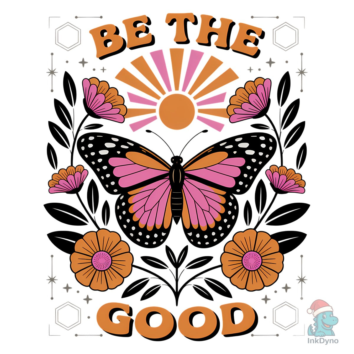 Be the Good Butterfly Retro Boho