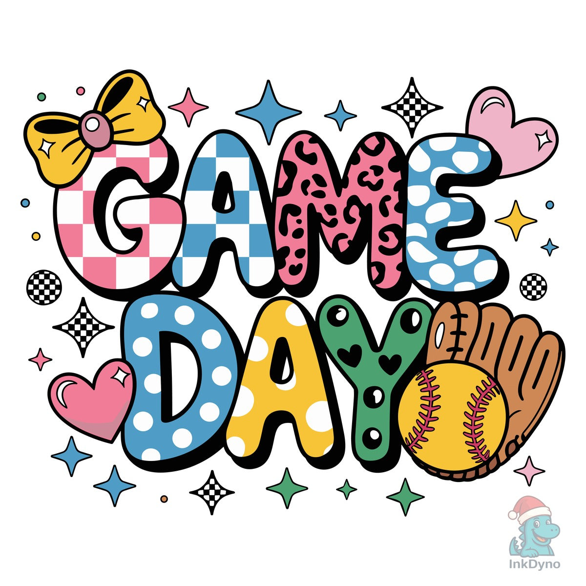 Game Day T Shirt Design Preppy Softball