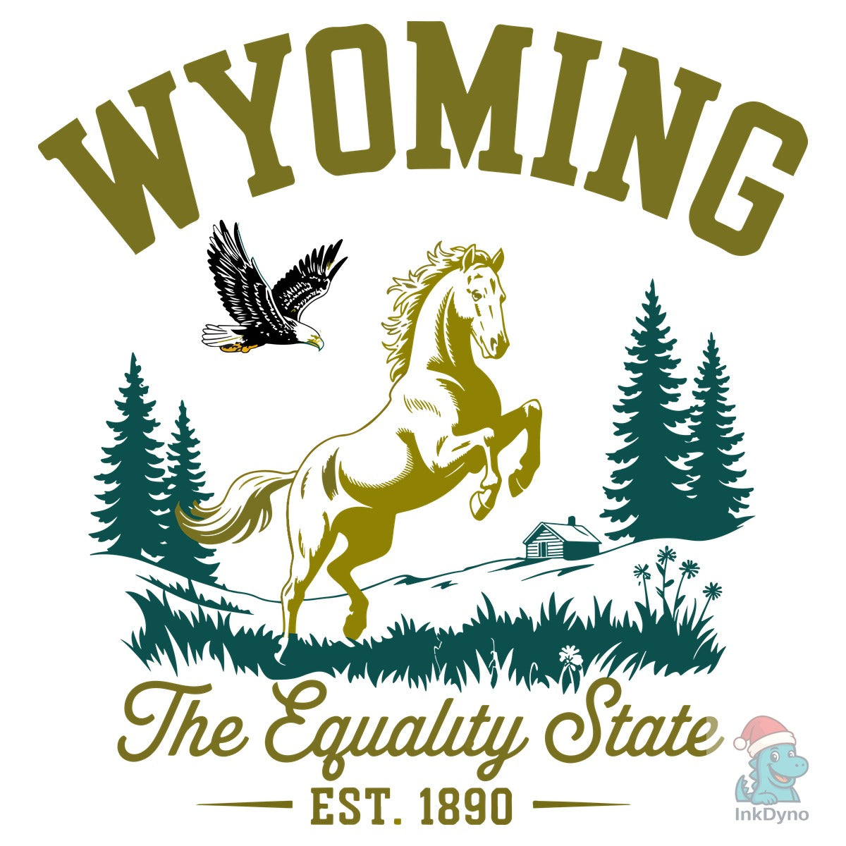 Wyoming the Equality State Us States