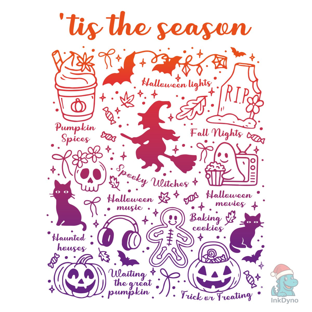 Tis the Season Halloween Collage