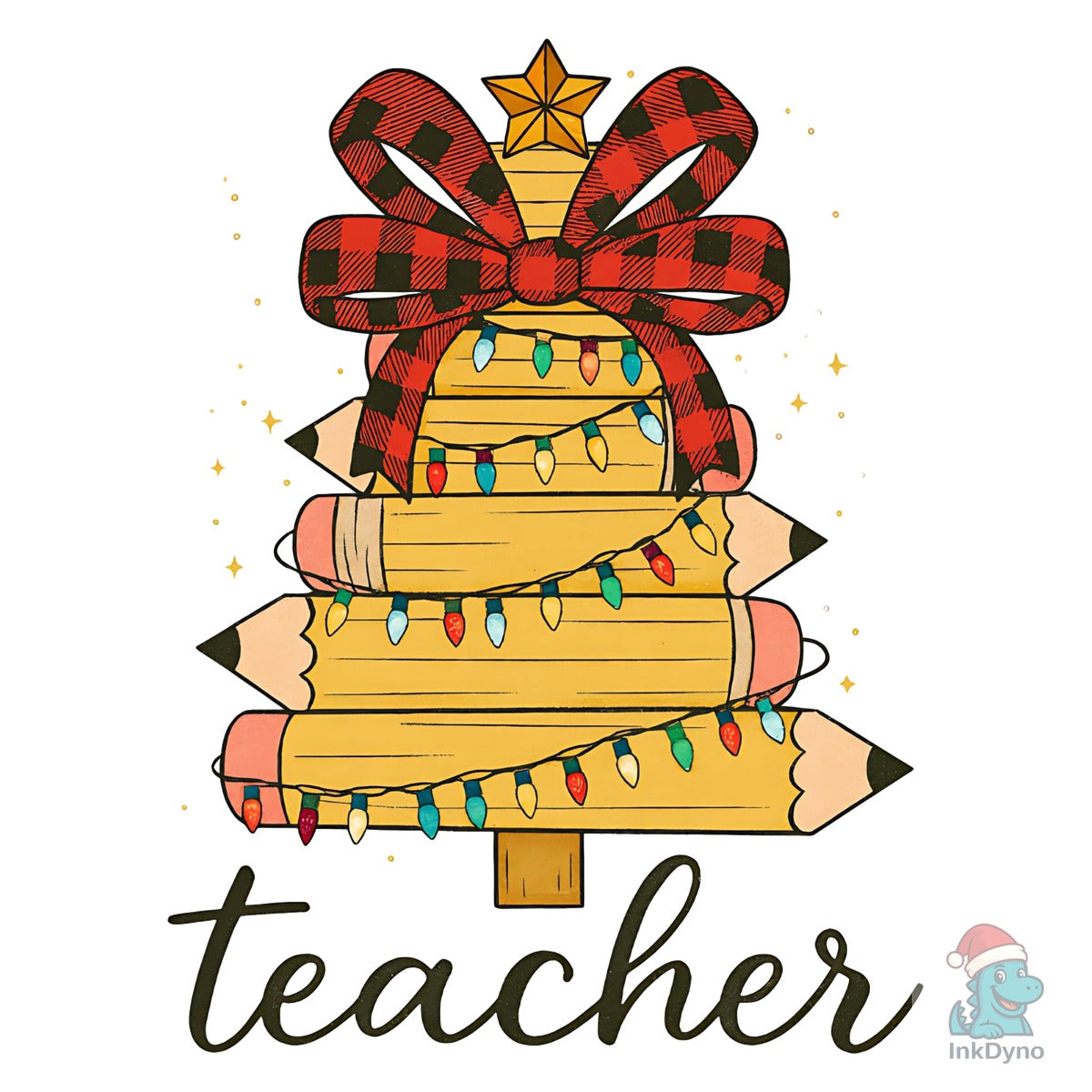 Christmas Pencil Tree Teacher Teach