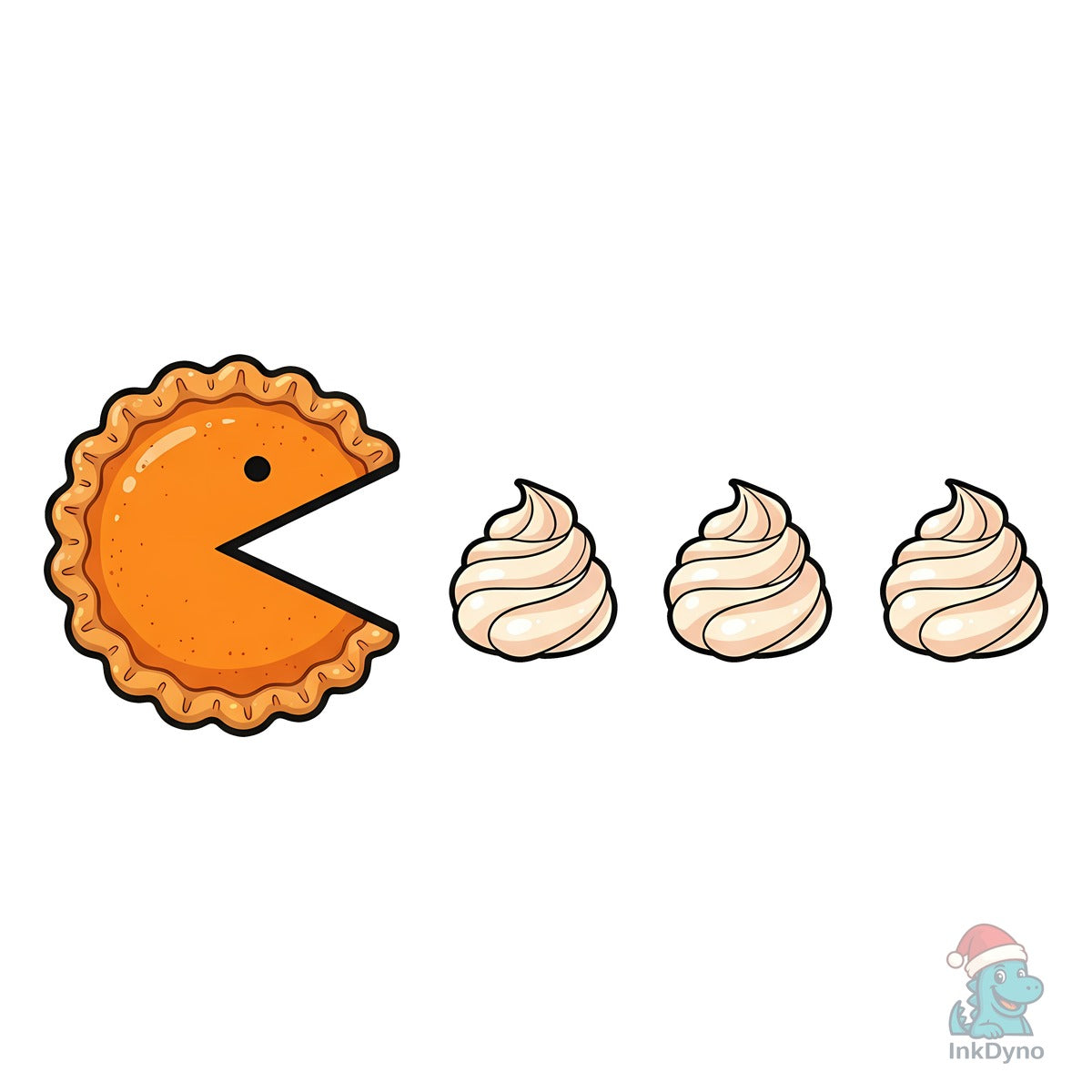 Funny Pumpkin Pie Thanksgiving Design