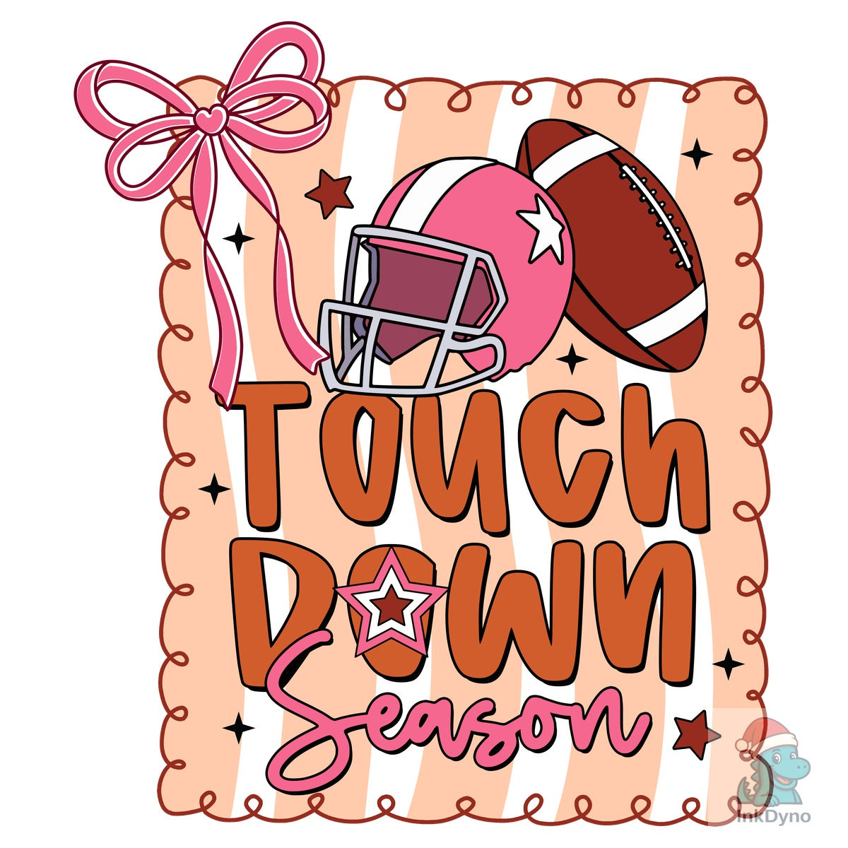 Touchdown Season Football Coquette