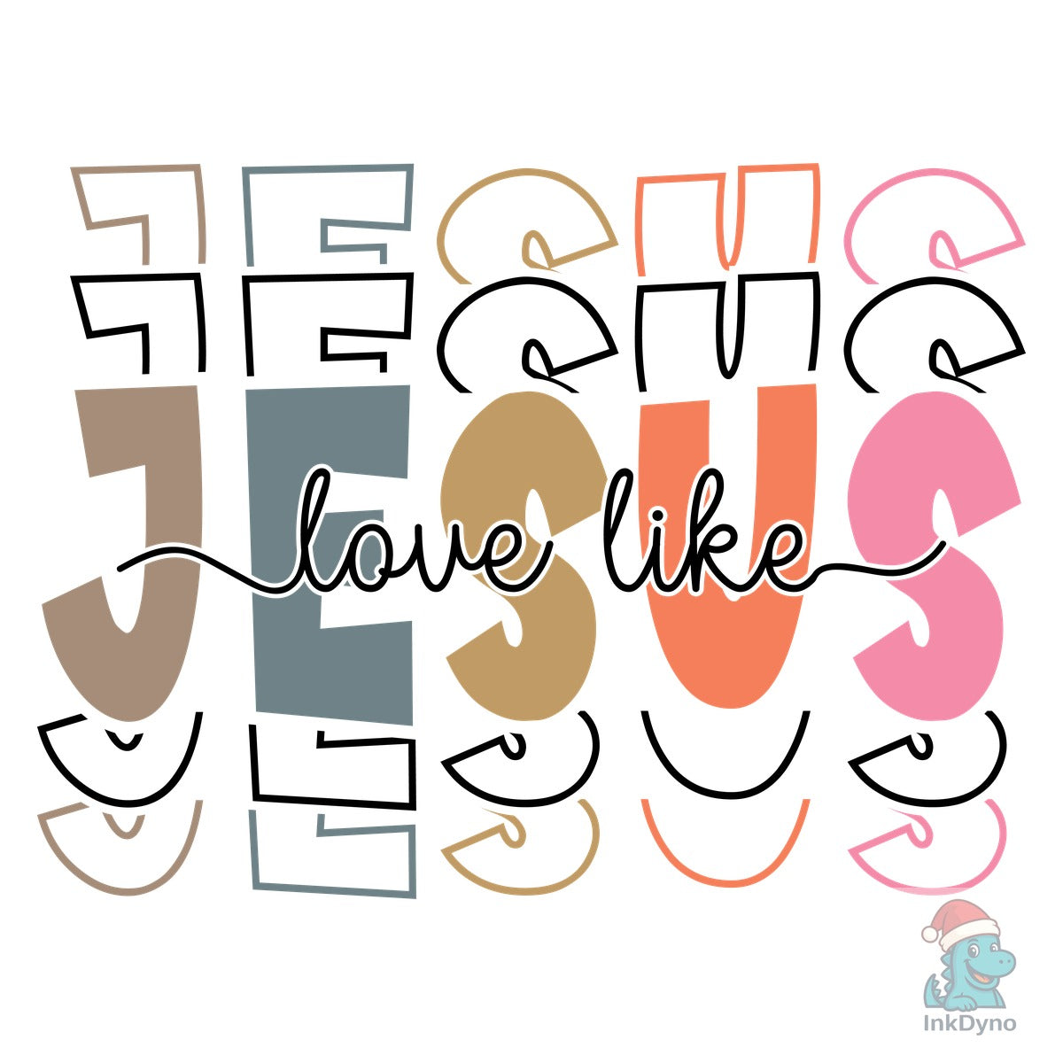 Love Like Jesus Religious Shirt