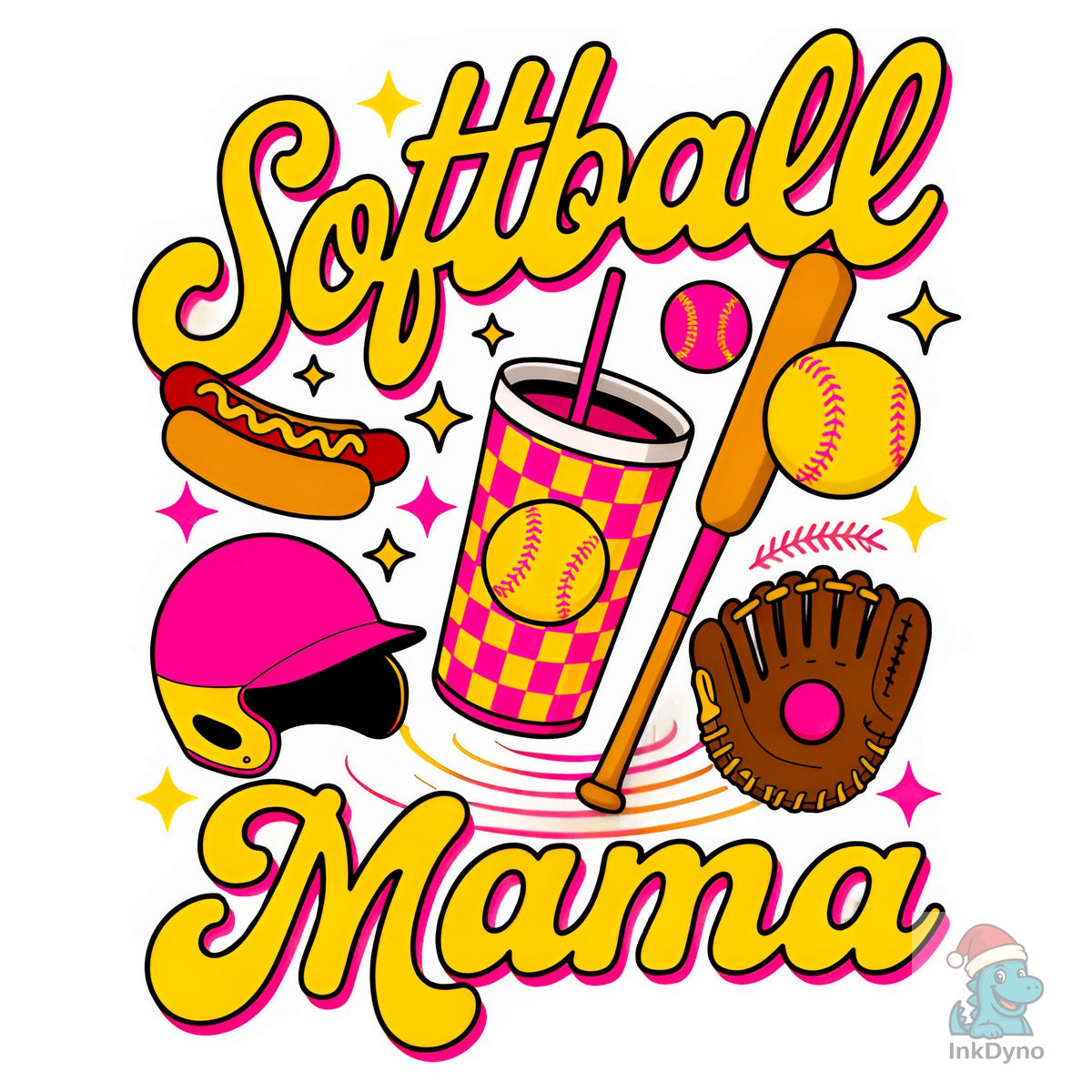 Softball Mama Sublimation