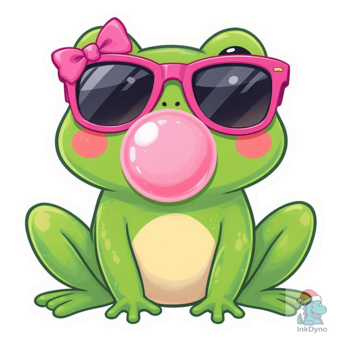 Bubblegum Frog Sunglasses