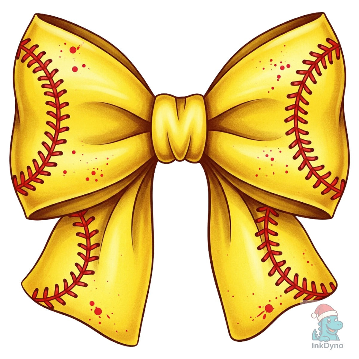 Retro Softball Bow