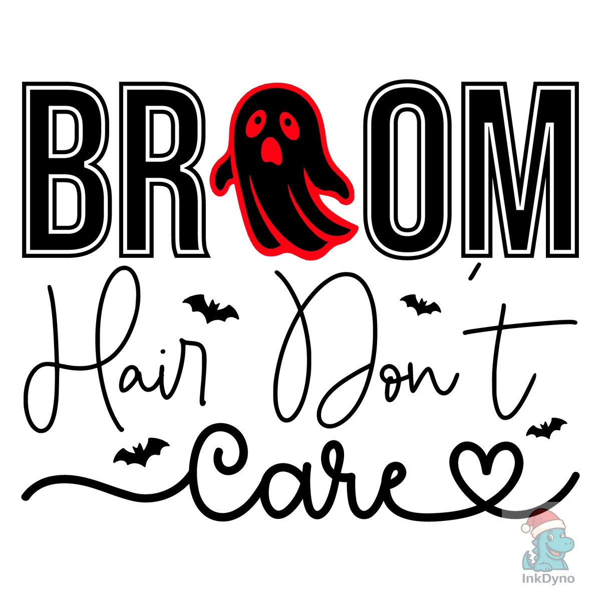 Broom Hair Don't Care Halloween