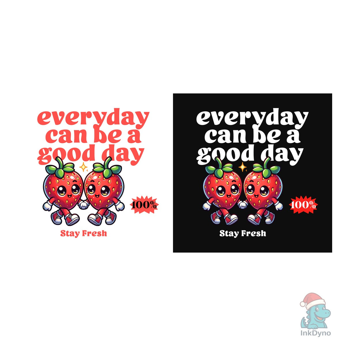 Cute Strawberry Quote Art