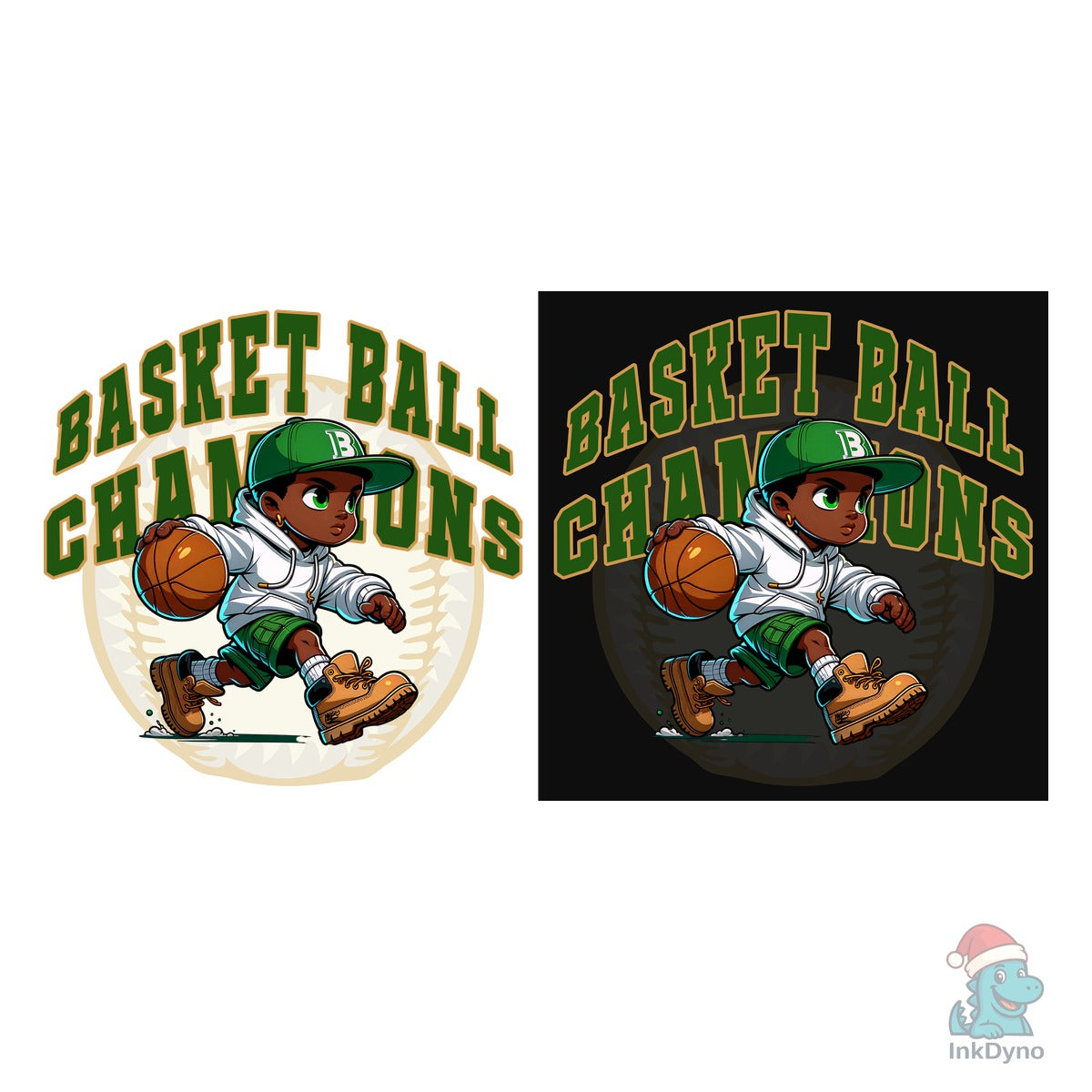 Basketball Champions Mascot