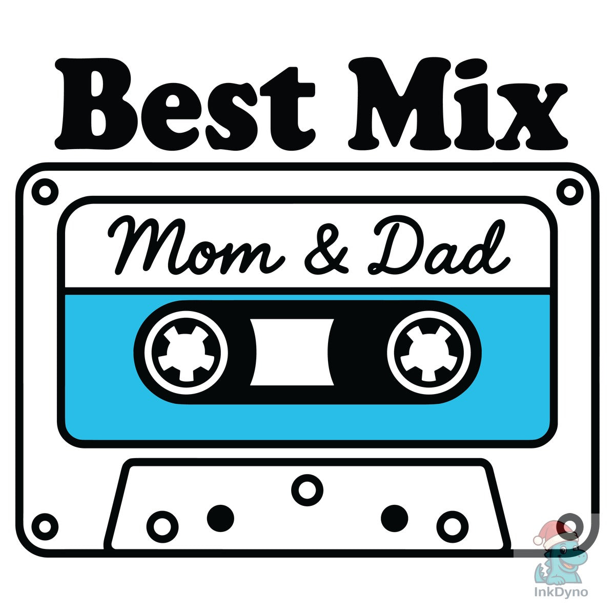 Best Mix Mom and Dad Onesie Baby Quote