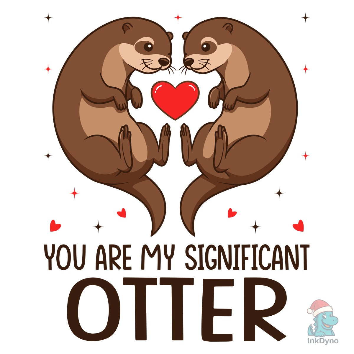 Significant Otter Cute Love T-Shirt
