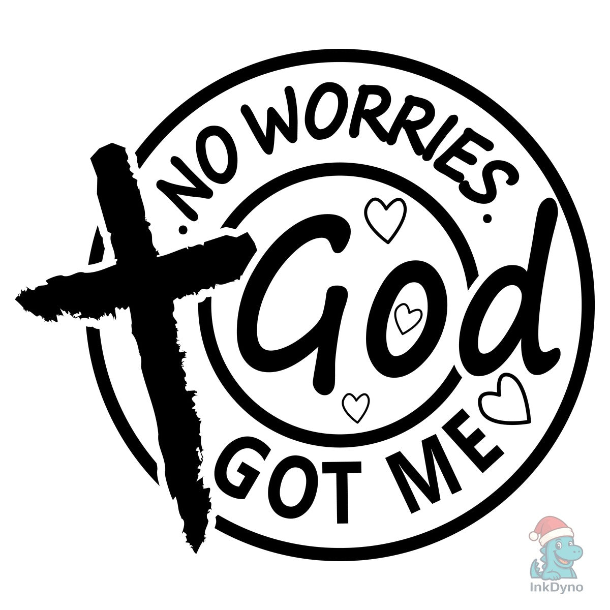 No Worries God Got Me Christian