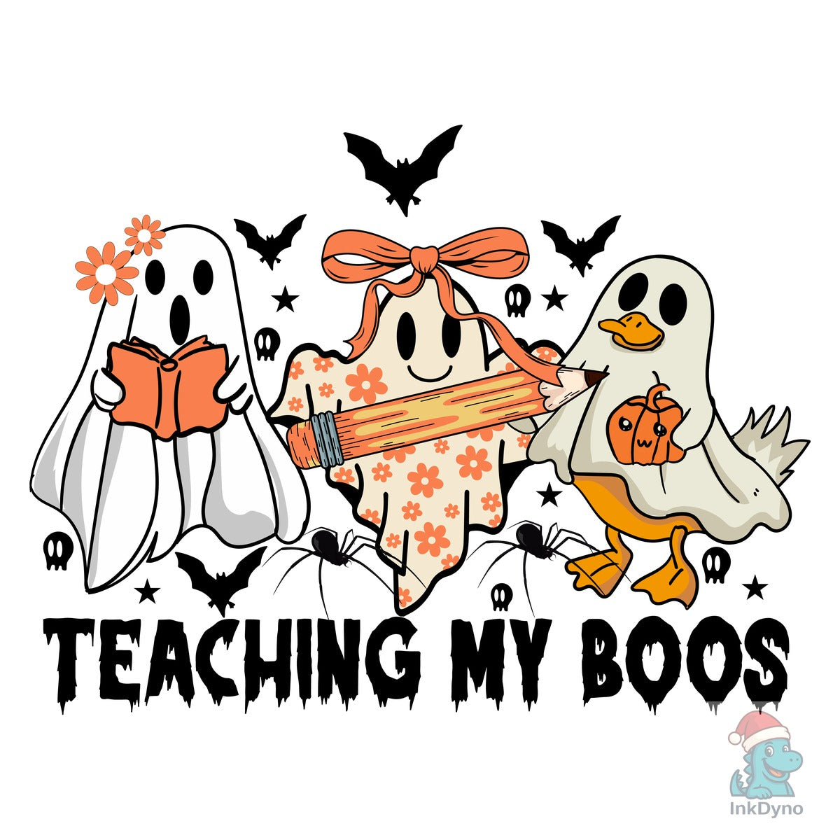 Retro Boos Back-to-School