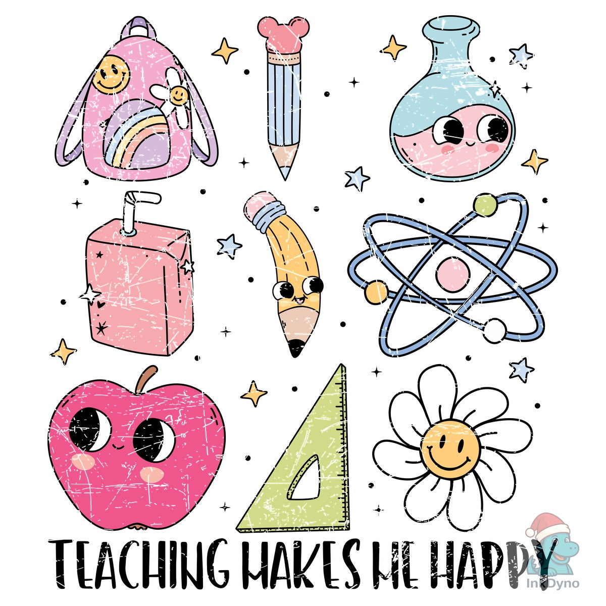 Groovy Teacher Sublimation