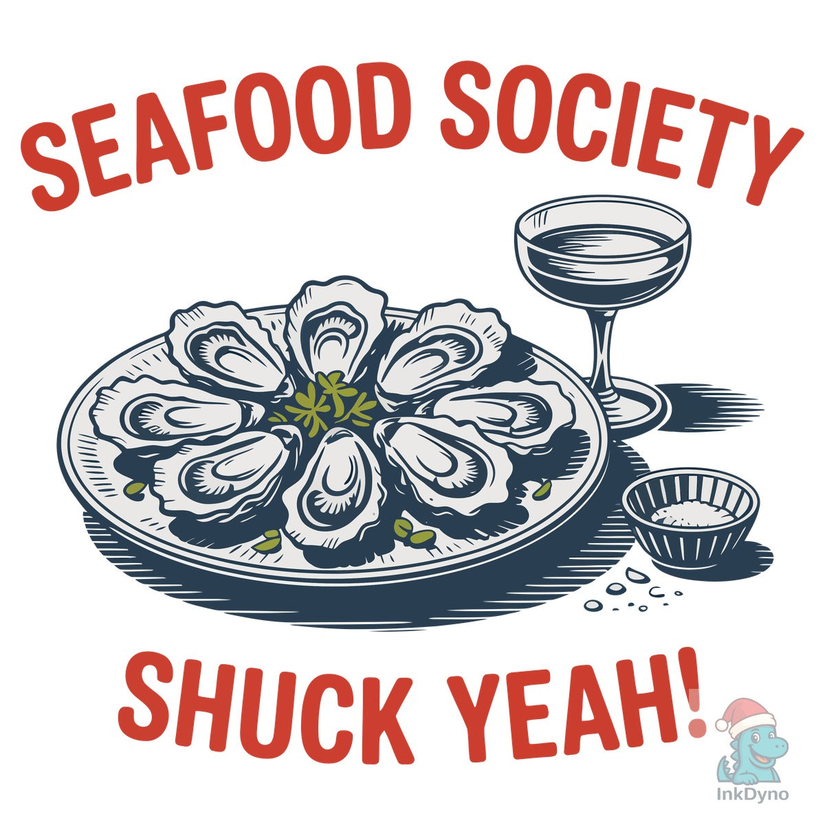 Seafood T-Shirt Design