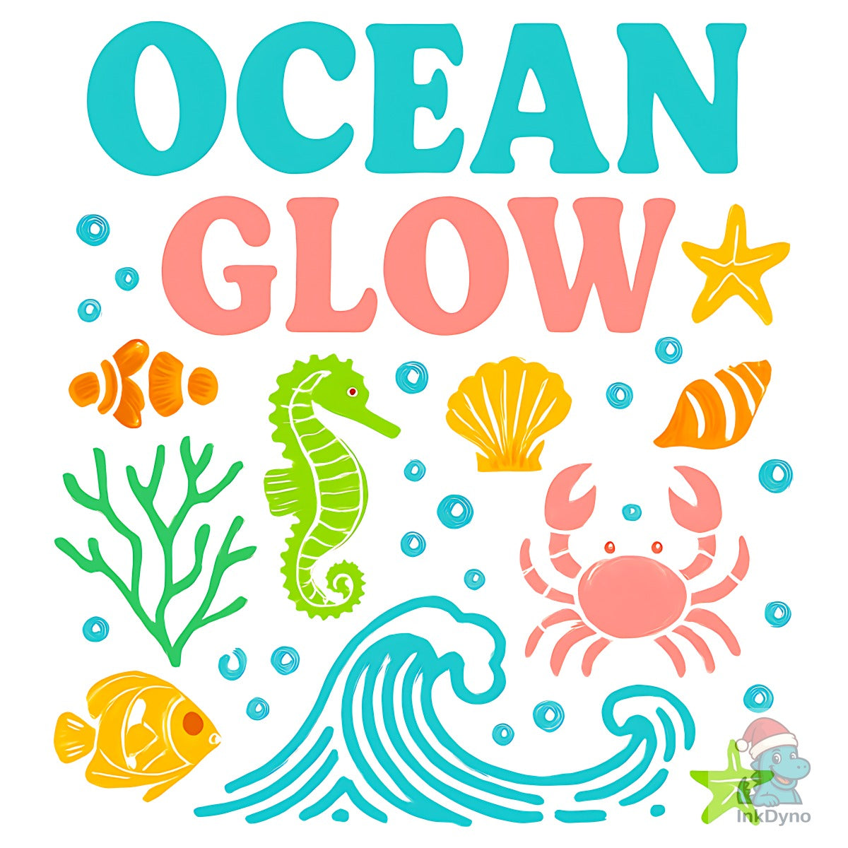 Ocean Glow Underwater Summer T-Shirt
