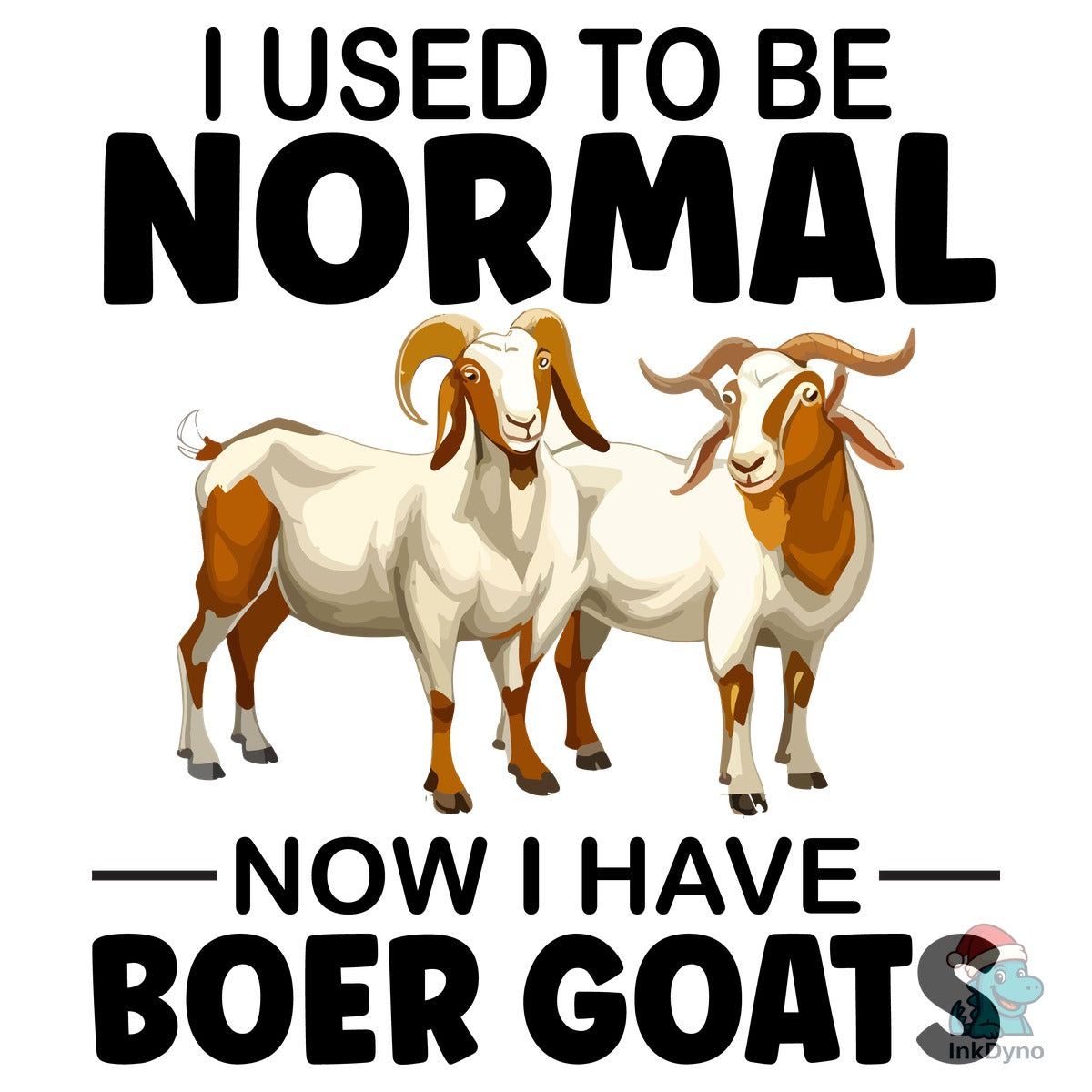 Funny Farm Animal T-Shirt Design