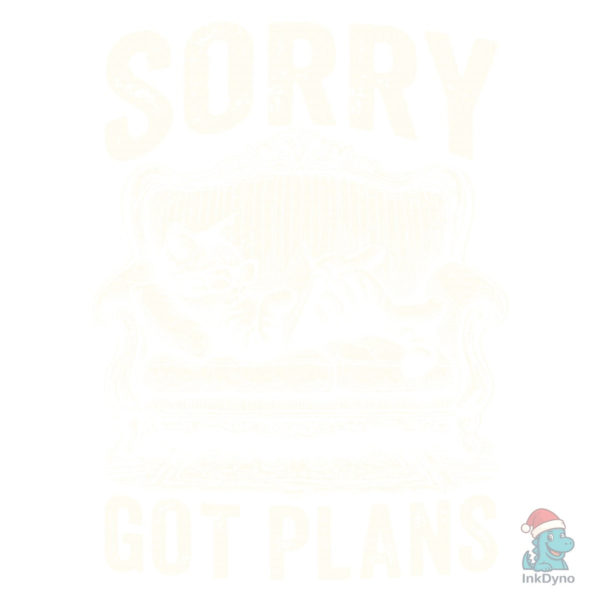 Sorry Got Plans Cat Shirt