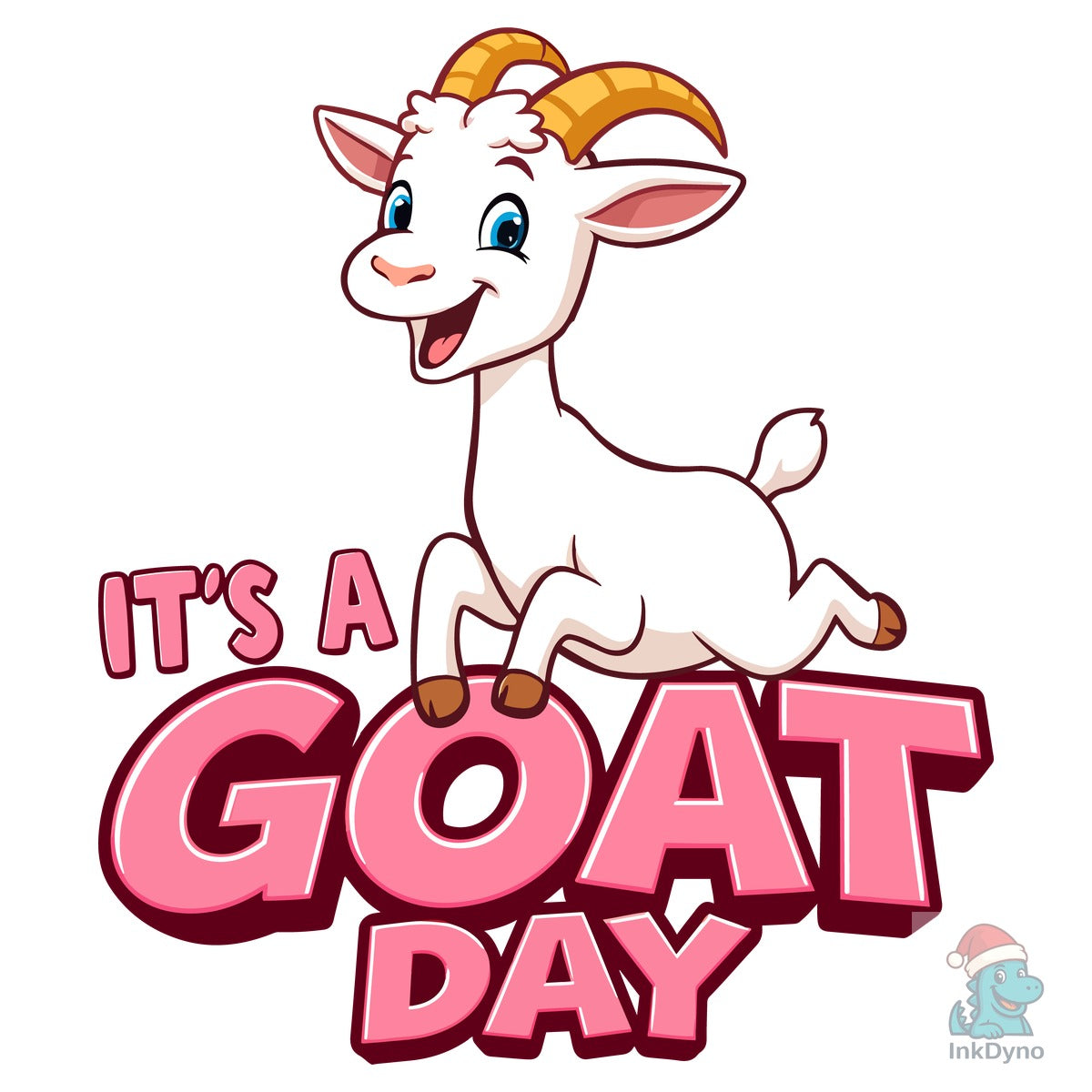 It's a Goat Day T-Shirt Design