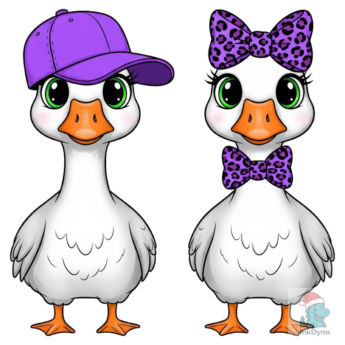 Personalized Halloween Goose Couple