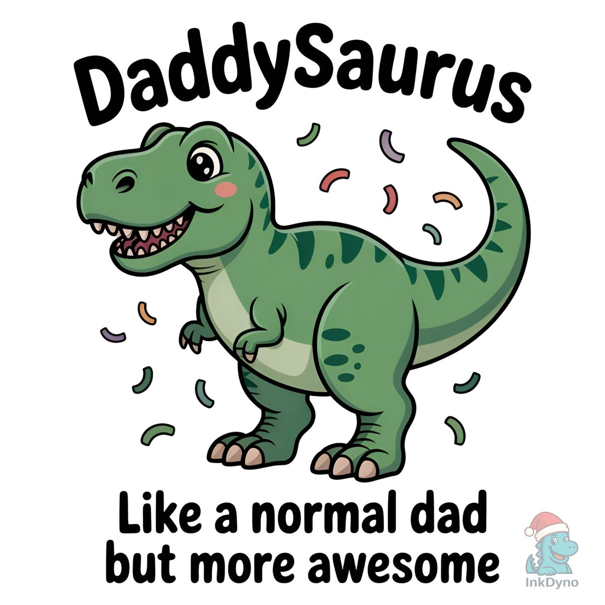 Daddysaurus Funny Dinosaur Dad