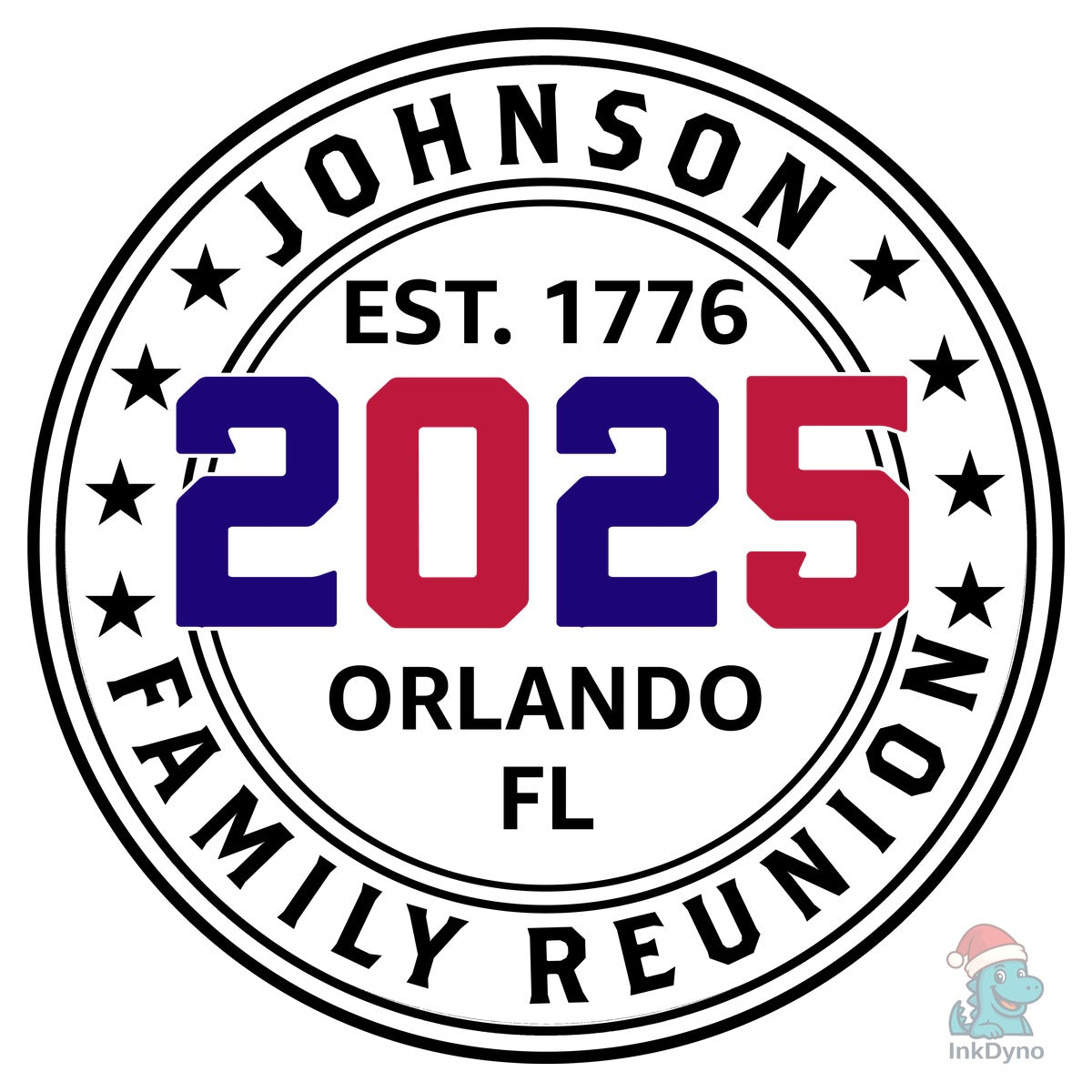 JOHNSON FAMILY REUNION 2025 EST 1776