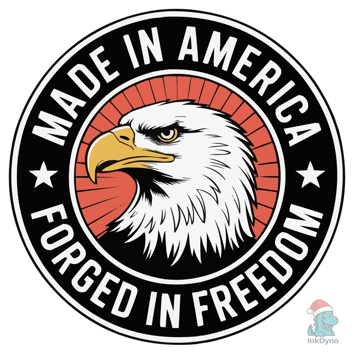 Made in America Eagle Emblem