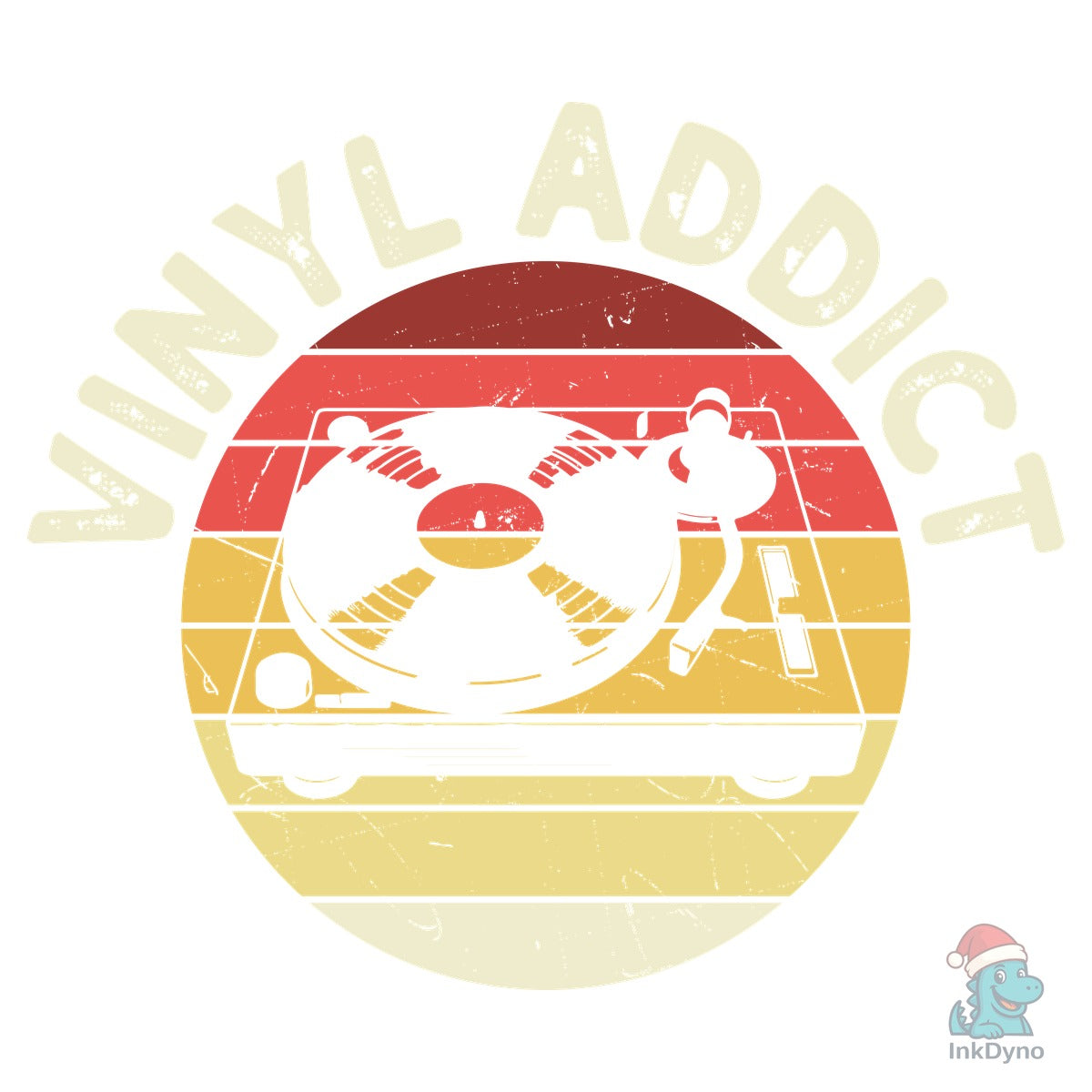 Retro Vinyl Addict Vinyl Shirt