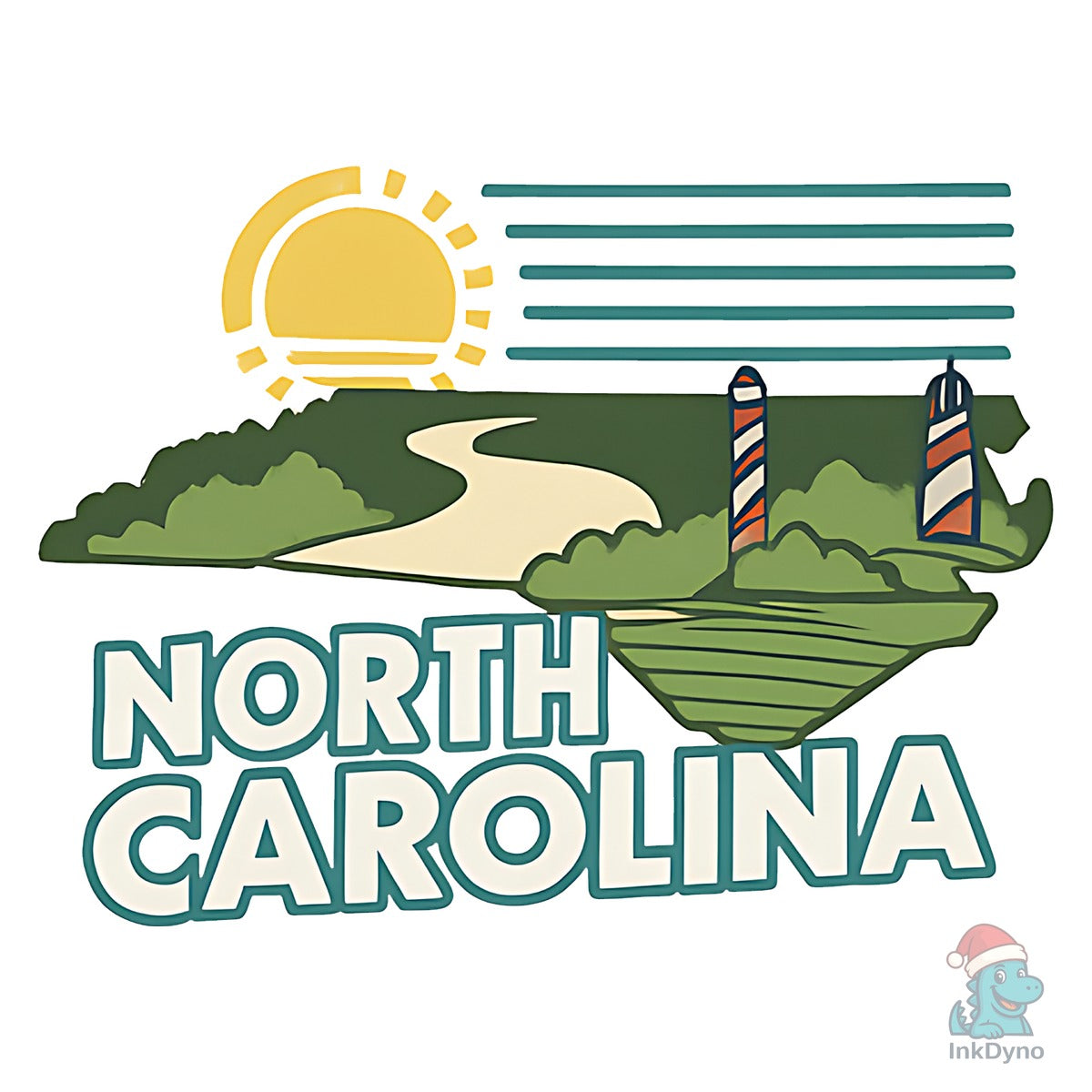 North Carolina State Map