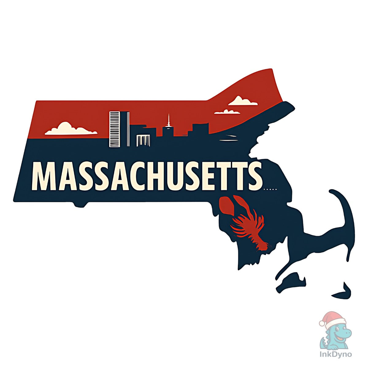 Massachusetts State Map
