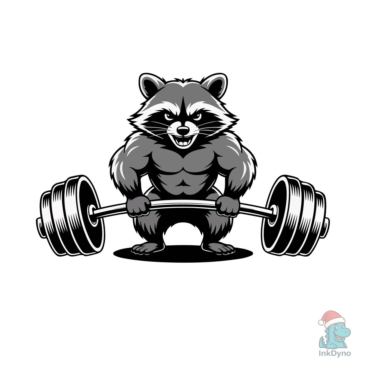 I Work out so I Can Raccoon T-Shirt