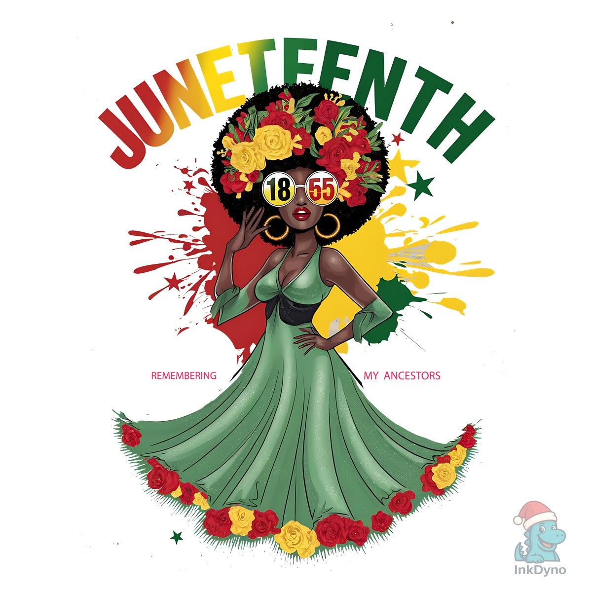 1865 Girl Black History Juneteenth
