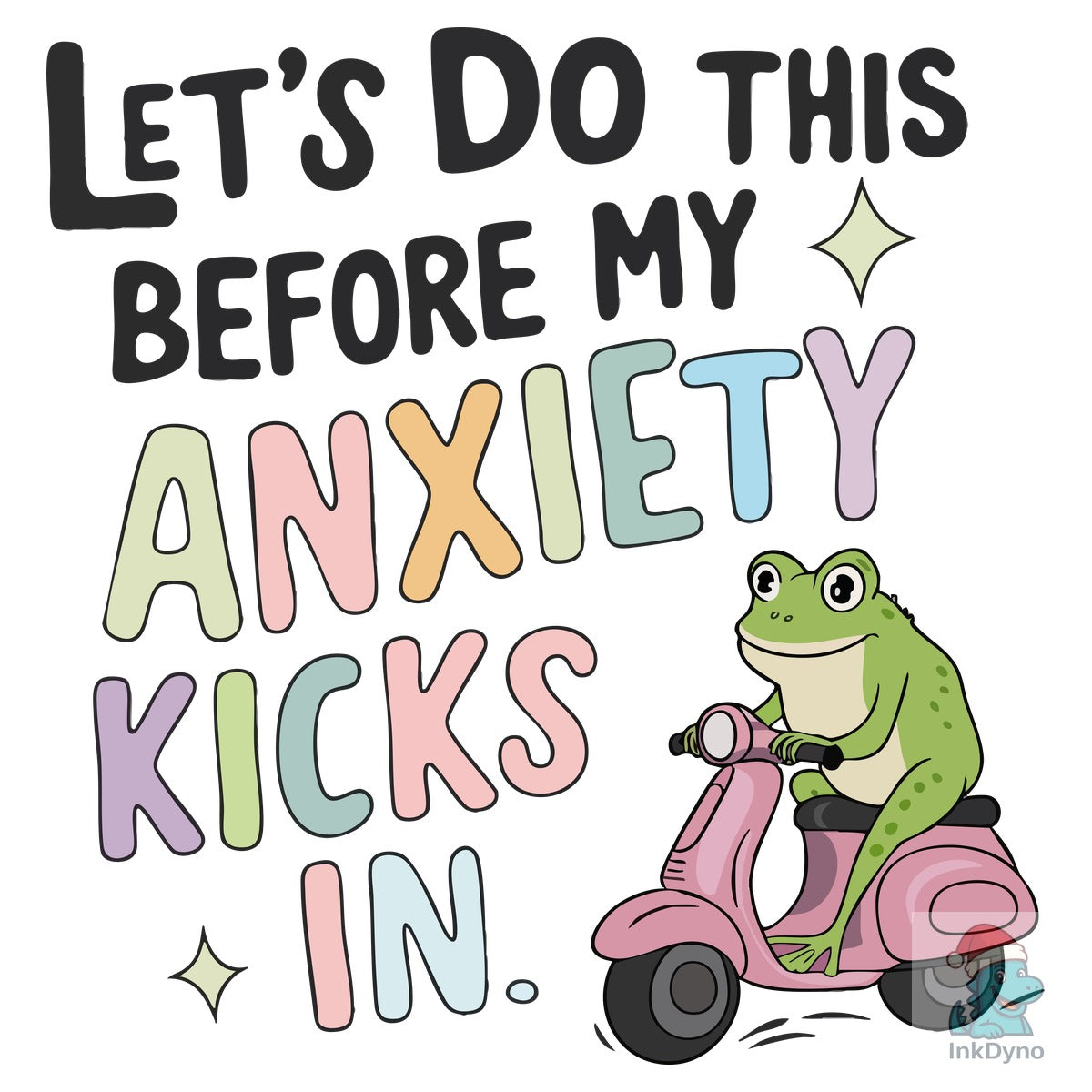 Anxiety Scooter Frog
