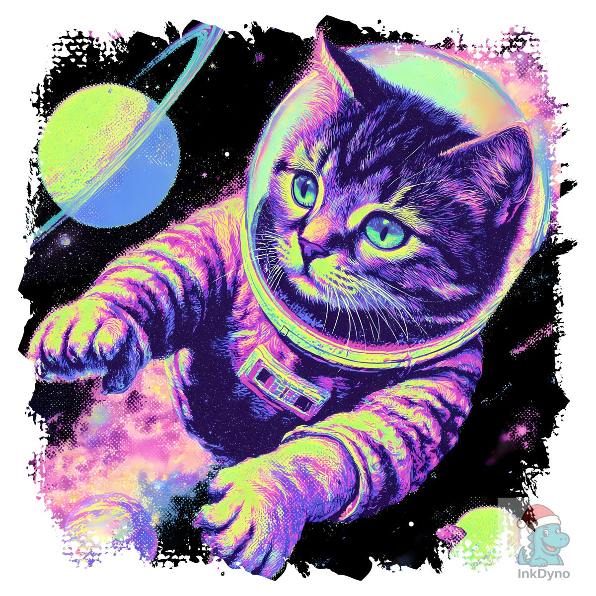 Space Cat Astronaut Cat Sublimation