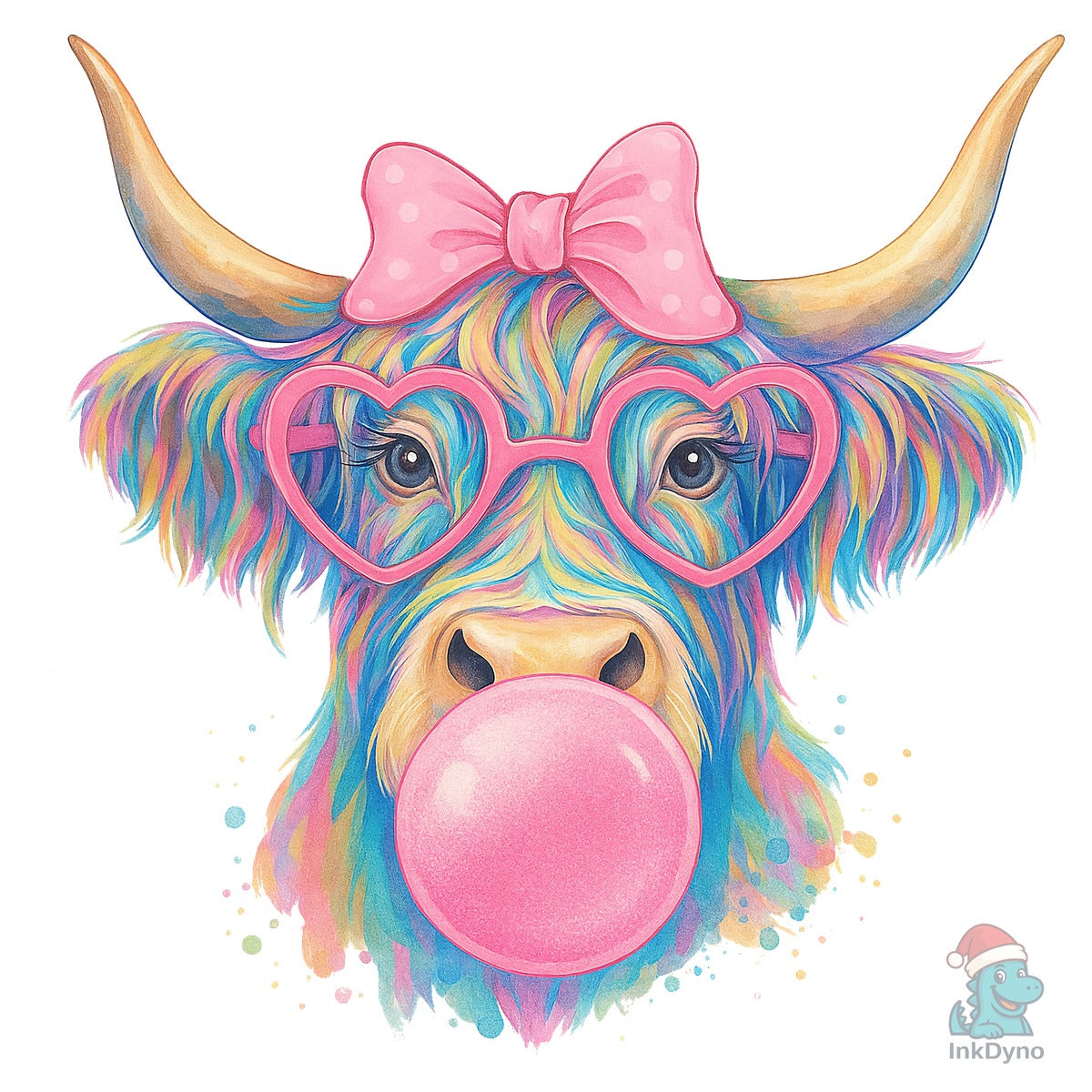 Heifer Valentine Highland Cow