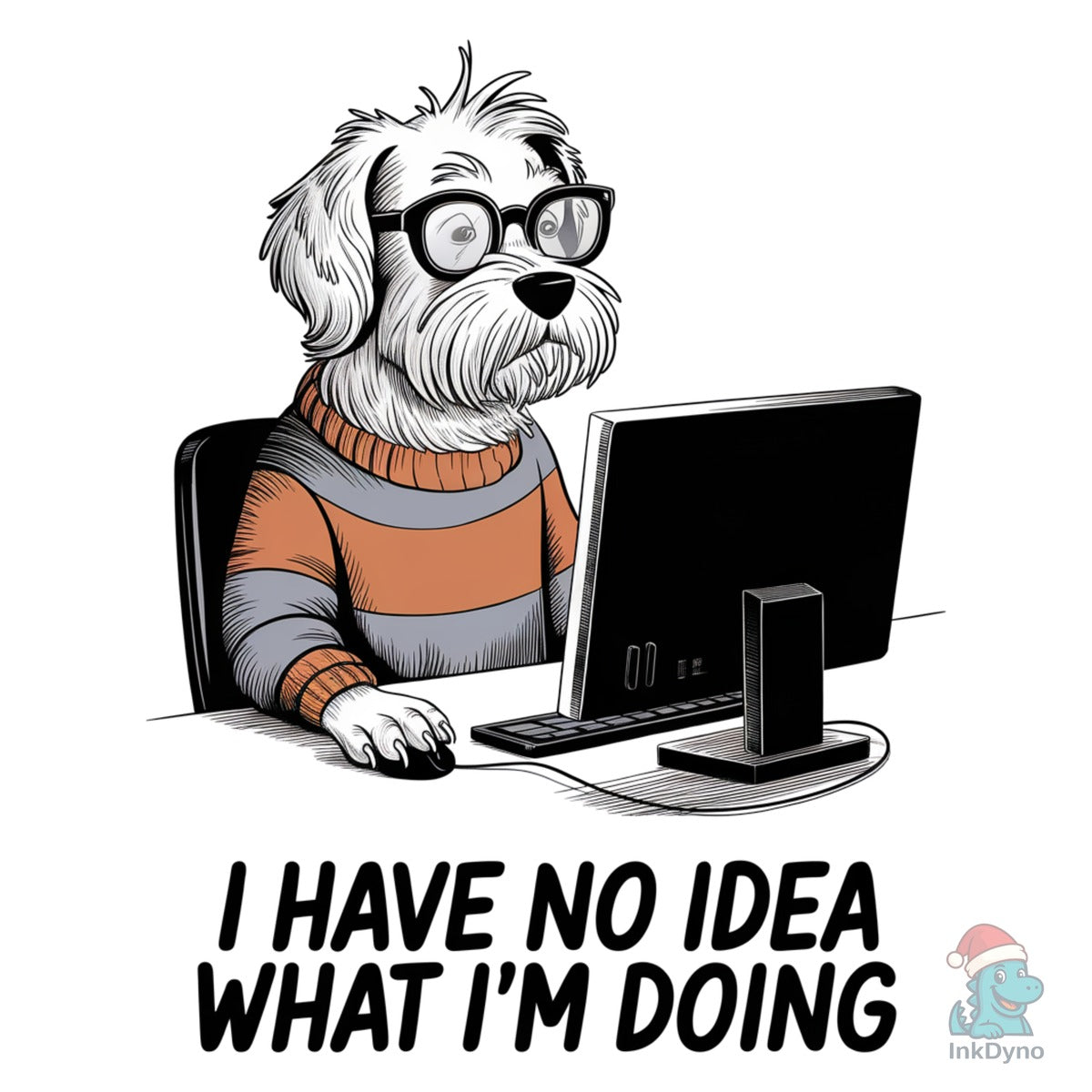 Clueless Office Dog