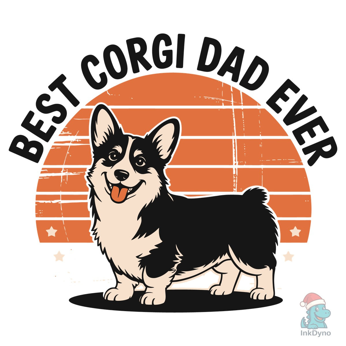 Best Corgi DAD Ever Father's Day