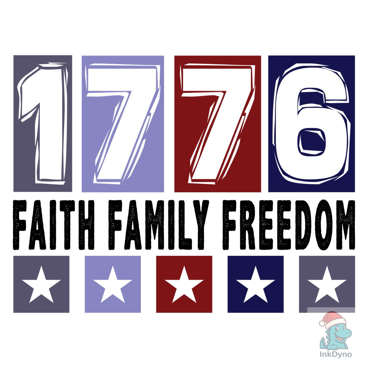 FAITH FAMILY FREEDOM 1776 4th O