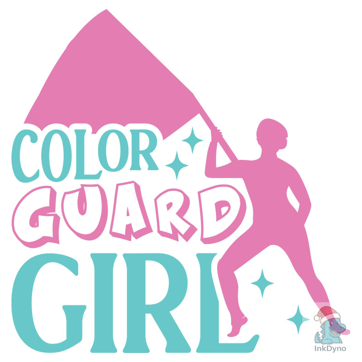 Color Guard Girl Quote Design File