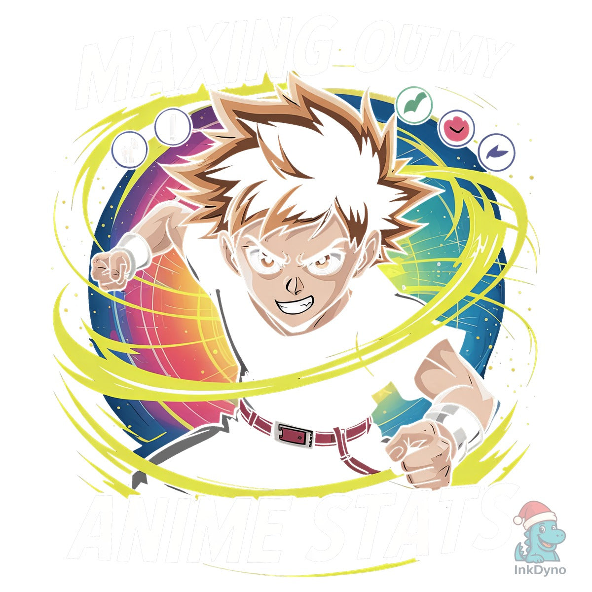 Maxing out My Anime Stats T-shirt