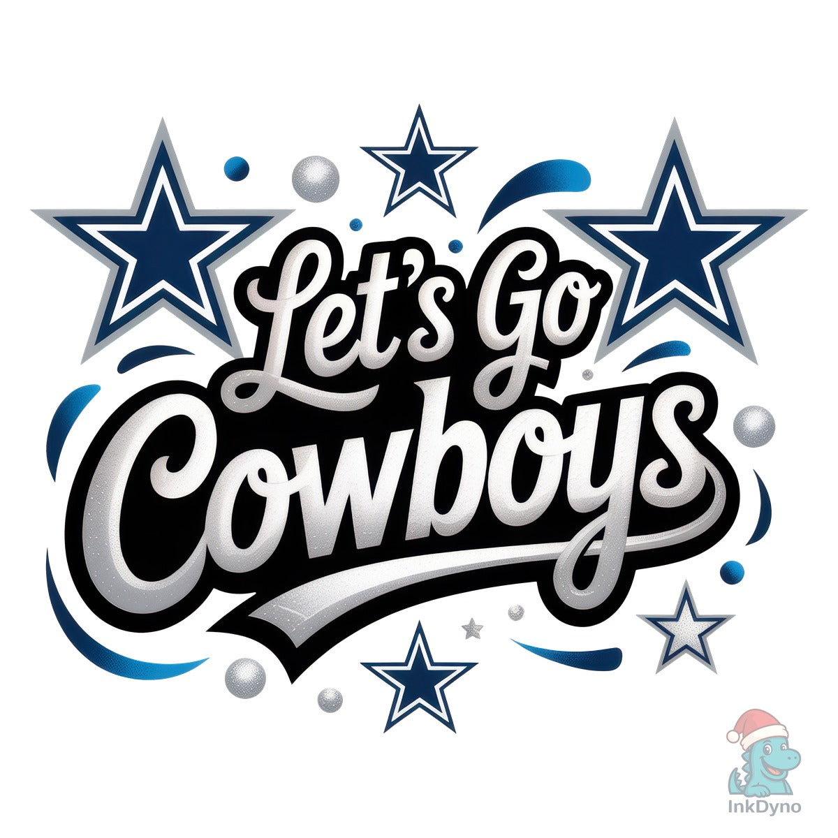 Let's Go Cowboys Cowboy Tee Shirt