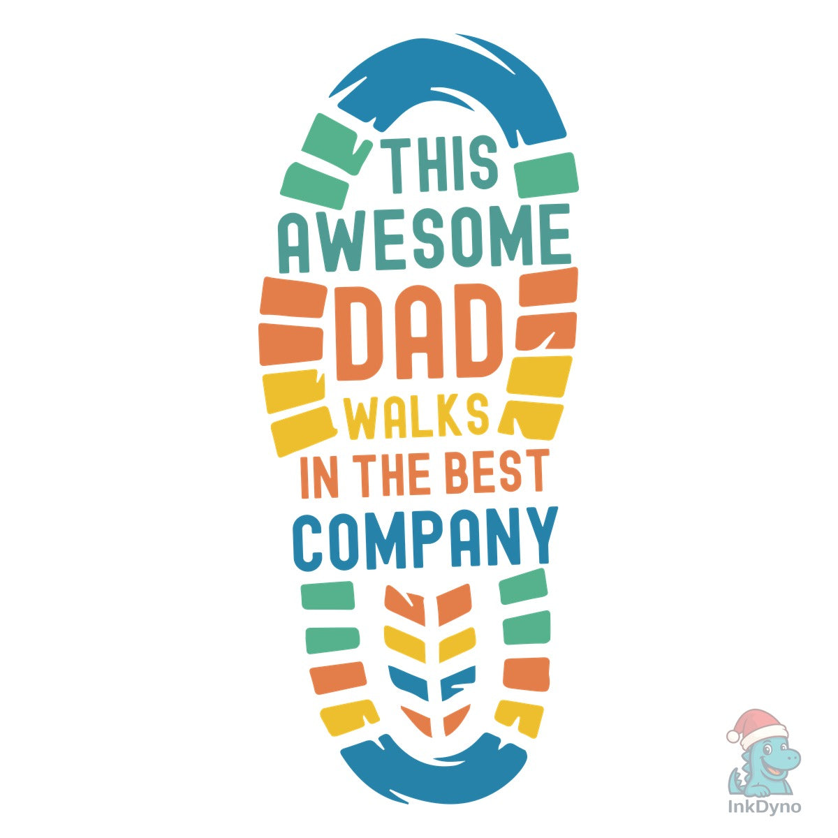 Dad Footstep Baby Feet Father's Day
