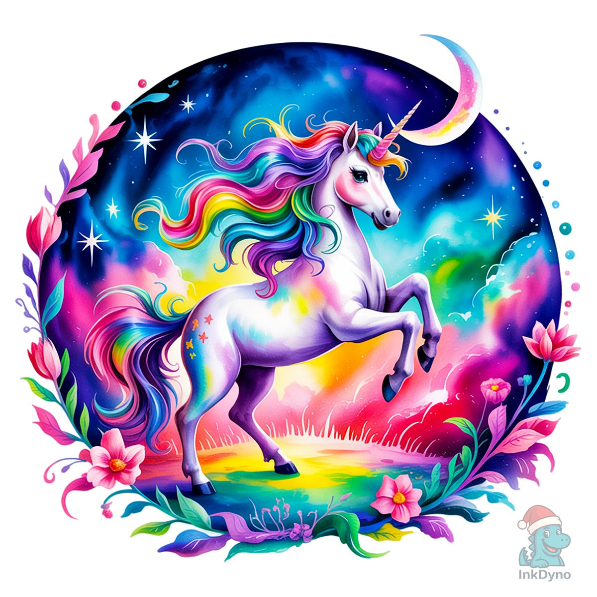 Girls Unicorn Shirt Design