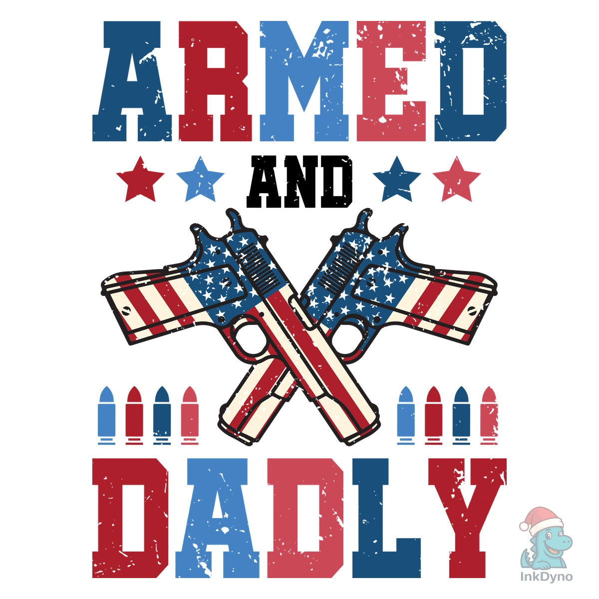 Funny Dad Patriotic Father