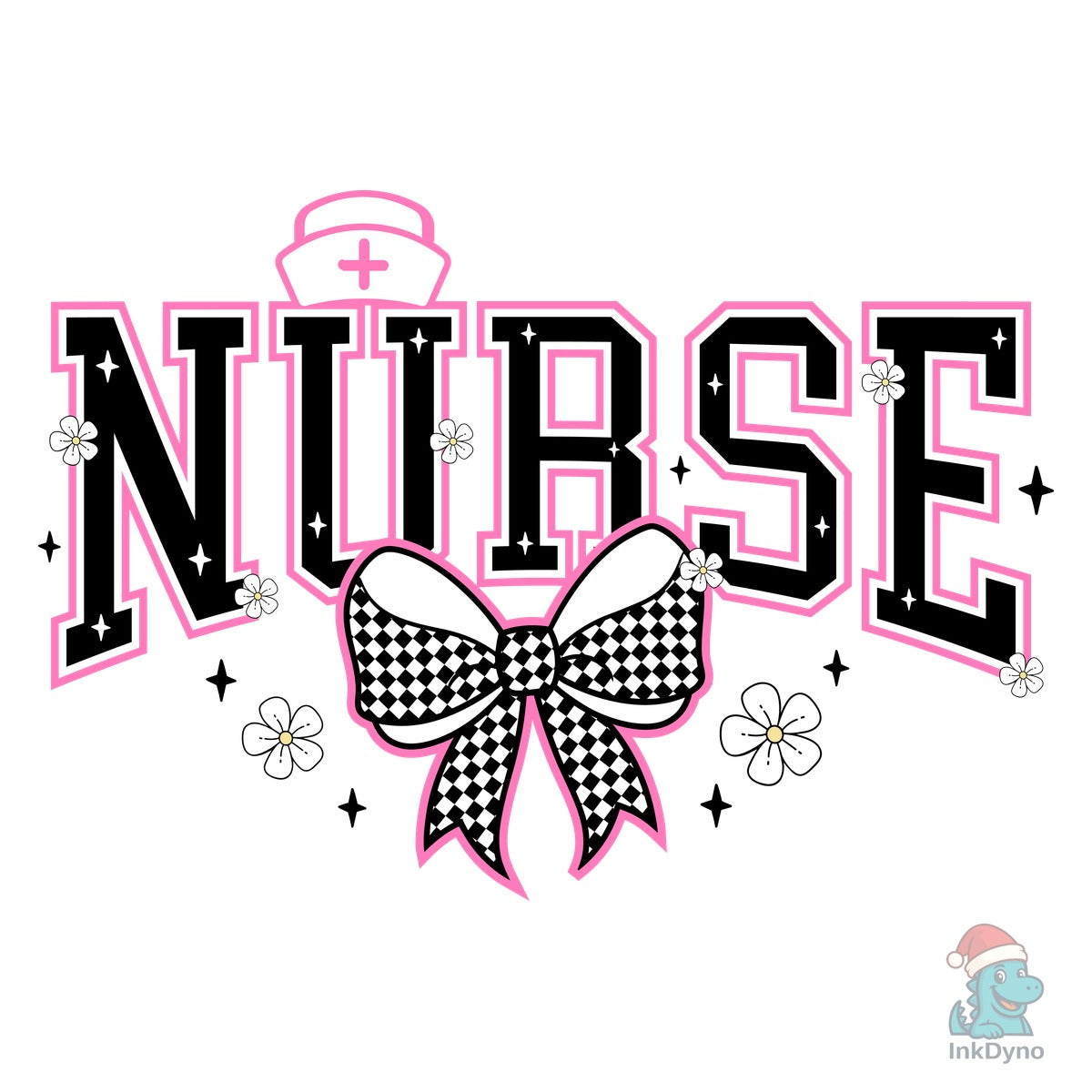 Nurse Bow Retro Nurse Nurse